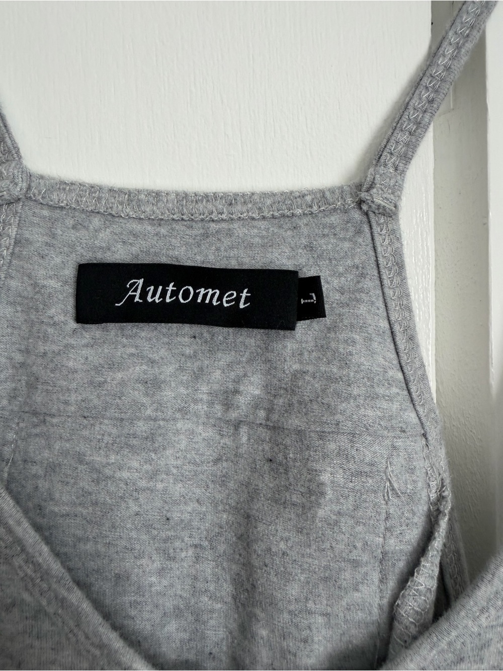 Zara Light Gray Strappy V-Neck Casual Jumpsuit - Picture 2 of 3